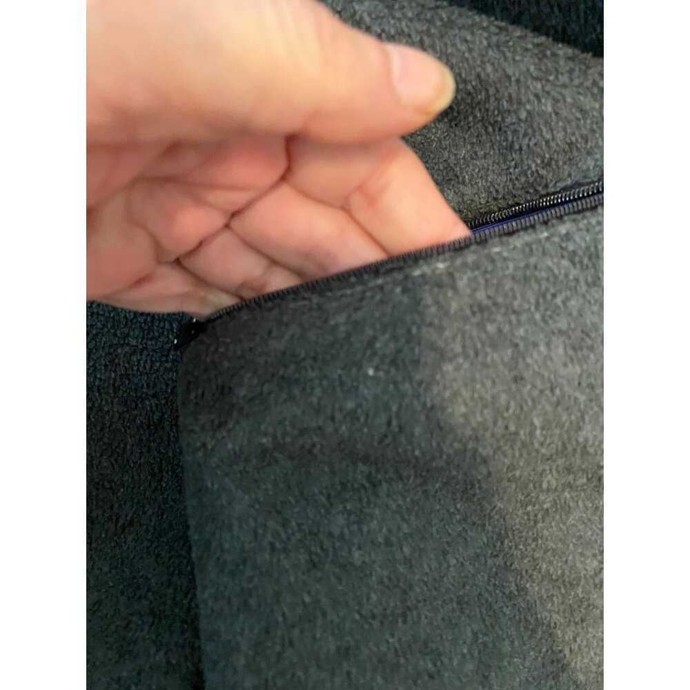 Carhartt Blue Insulated Jacket Zip Closure & Pockets Fleece XL - Picture 4 of 11